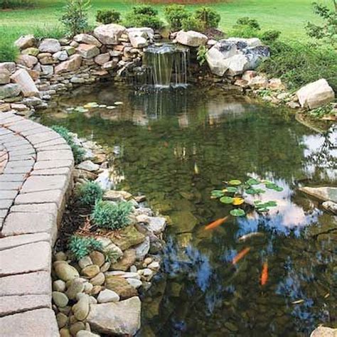 outdoor fish pond ideas|9 Fish Pond Ideas .
